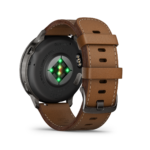 Venu® 4 45mm Slate with Brown Leather - Image 9