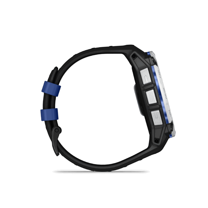 Instinct® 3 Solar 50mm Whitestone with Black and Blue Limited Edition - Image 8