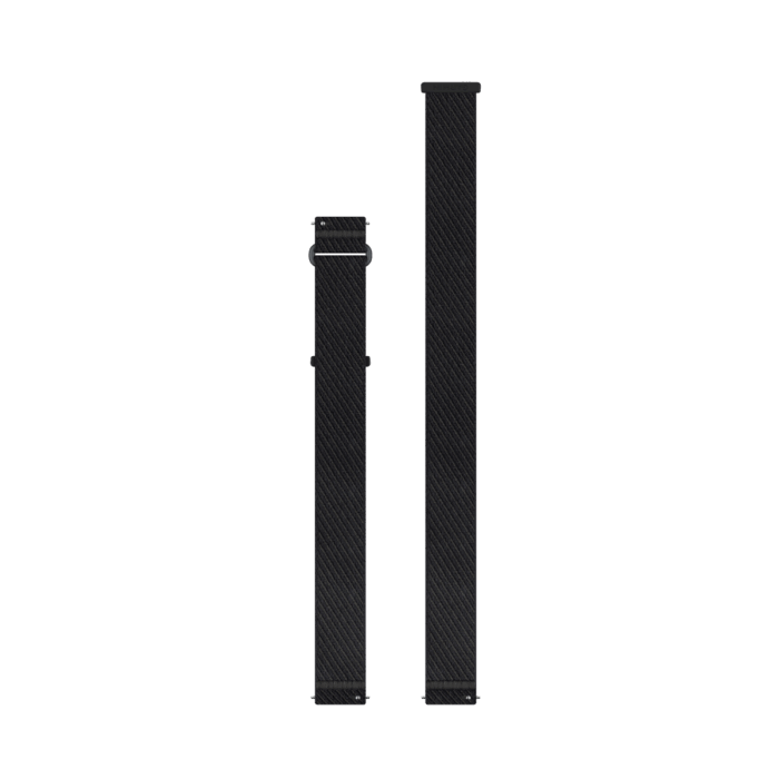 Quick Release 18 Band Slate Gray ComfortFit Nylon with Black (3pcs.)