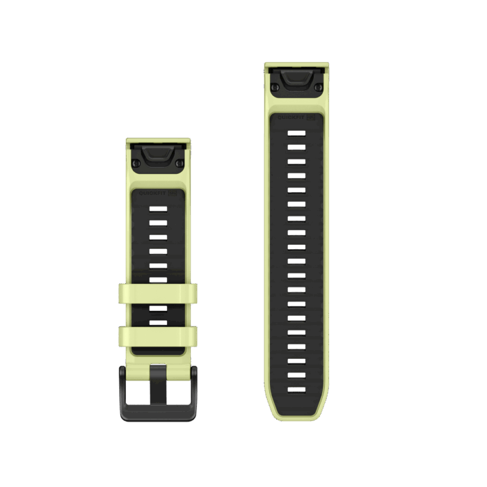 QuickFit® 22 Bands Citron with Black (Incl. x-long strap)