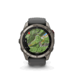 fēnix 8 Pro 51mm AMOLED Sapphire Titanium with Graphite and Black