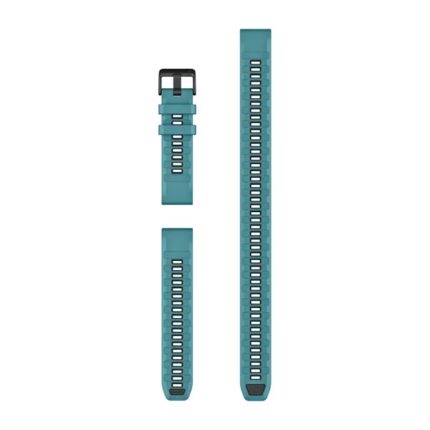 QuickFit® 22 Bands Turquoise with Black (Incl. x-long strap)