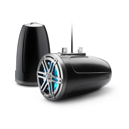 JL Audio® M3-770ETXv3-Sb-S-Gm-i 7,7'' Tower Speakers Sport Gray LED