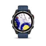 quatix 8 Pro 47mm AMOLED Sapphire Titanium with Captain Blue