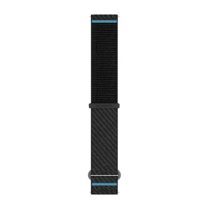 Quick Release 20 ComfortFit Fabric Band Black and Azure Small
