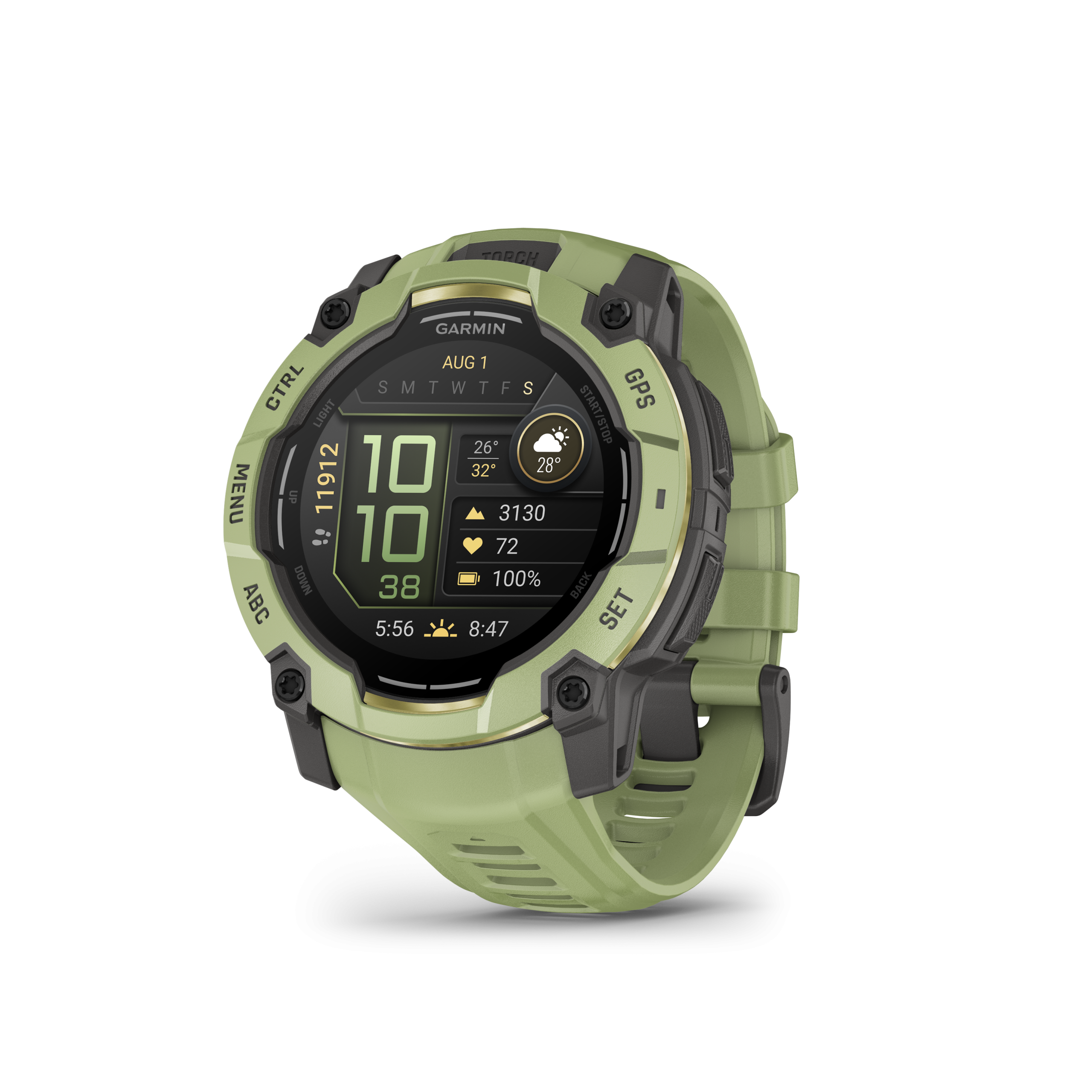 Instinct® 3 AMOLED 50mm Fern Green with Fern Green Limited Edition