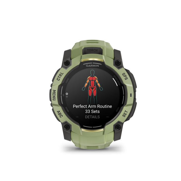 Instinct® 3 AMOLED 50mm Fern Green with Fern Green Limited Edition