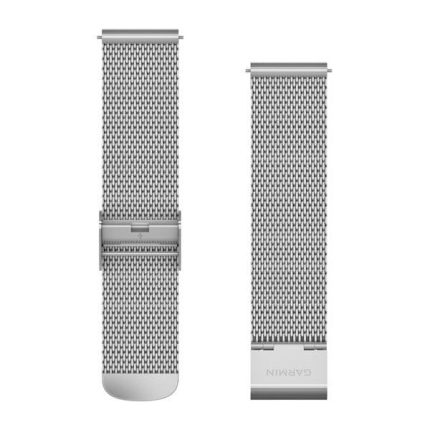 Quick Release 20 Bands Silver Milanese