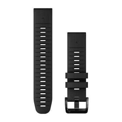 QuickFit 22 Silicone Bands Black with Black