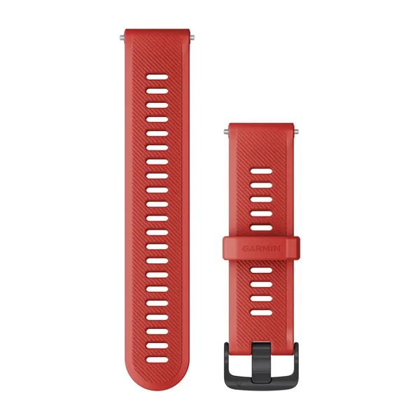 Forerunner® Watch Bands 22 Magma Red with Slate