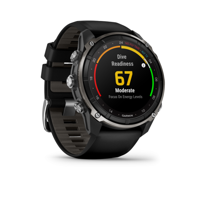 Descent Mk3i 51mm Titanium PVD Silver and Black with Black and Pebble Gray