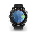 Descent Mk3i 51mm Titanium PVD Silver and Black with Black and Pebble Gray