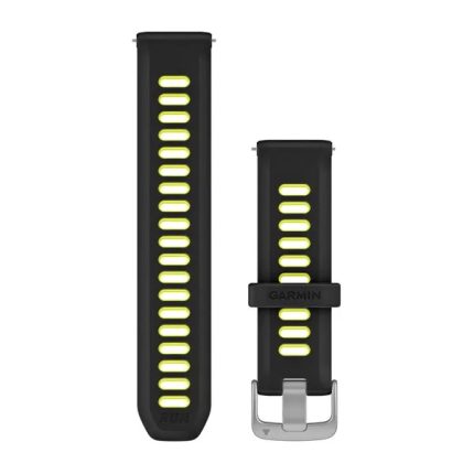 Quick Release 20 Bands Black and Amp Yellow with Silver