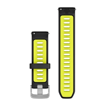 Quick Release 20 Bands Black and Amp Yellow with Silver