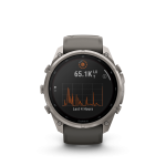 fēnix® 9 Pro inReach 51mm Solar Sapphire Titanium with Pebble Gray and Silver Gray