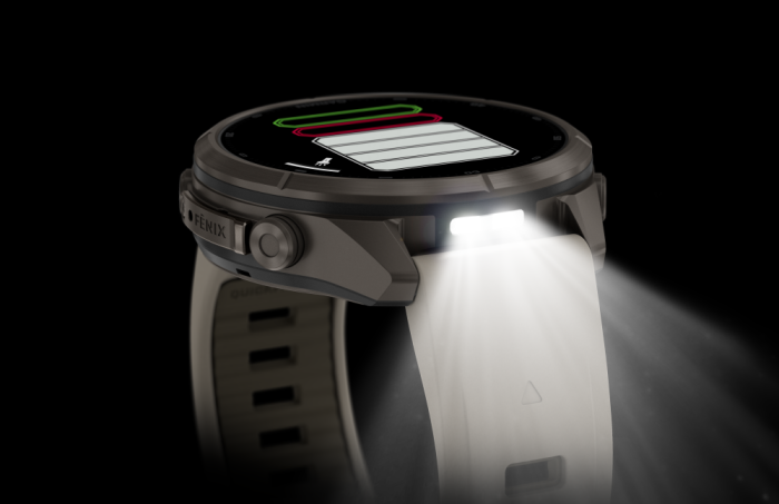 fēnix® 9 Pro 43mm AMOLED Sapphire Titanium with Fog Gray