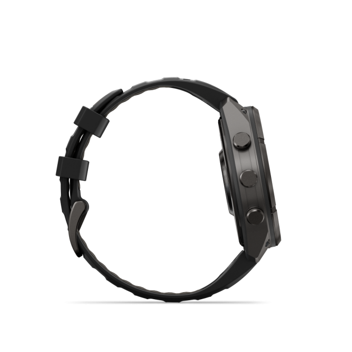 fēnix® 9 Pro 47mm AMOLED Sapphire Carbon Gray DLC Titanium with Black