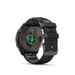 fēnix®  9 Pro inReach 47mm AMOLED Sapphire Carbon Gray DLC Titanium with Black and Pebble Gray - Image 9