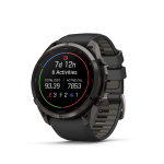 fēnix®  9 Pro inReach 51mm AMOLED Sapphire Carbon Gray DLC Titanium with Black and Pebble Gray - Image 4