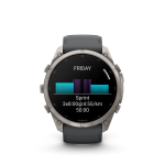 fēnix®  9 Pro 51mm AMOLED Sapphire Titanium with Graphite and Black - Image 4
