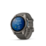 fēnix®  9 43mm AMOLED Sapphire Titanium with Pebble Gray - Image 5