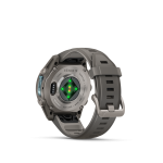 fēnix®  9 43mm AMOLED Sapphire Titanium with Pebble Gray - Image 9