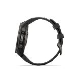 fēnix®  9 47mm AMOLED Sapphire Carbon Gray DLC Titanium with Black - Image 7