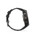 fēnix®  9 51mm AMOLED Sapphire Carbon Gray DLC Titanium with Black - Image 7