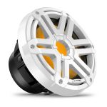 JL Audio® M200 marine subwoofer 10″ with LED and White Sport Grille