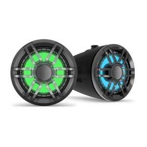 Fusion® XS series marine wake tower speakers, sports Black - 905-1647859417.jpeg